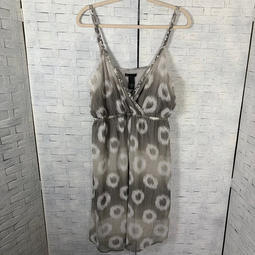 Lane Bryant women's Dress mini coastal sheer lined Feminine romantic‎ plus size